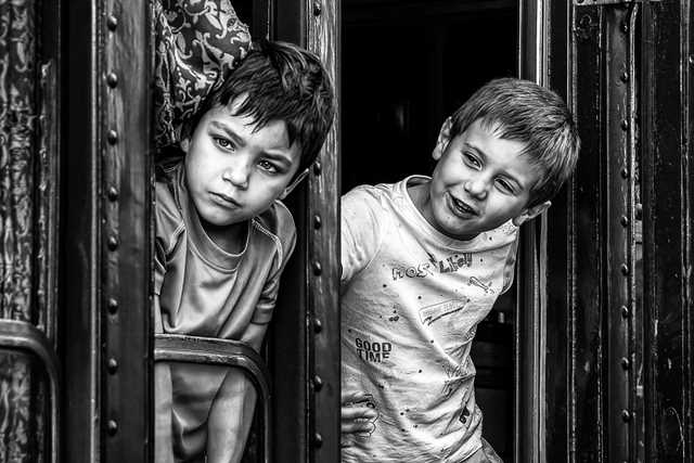 In carrozza