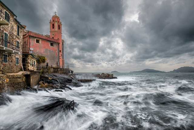 Mareggiata a Tellaro